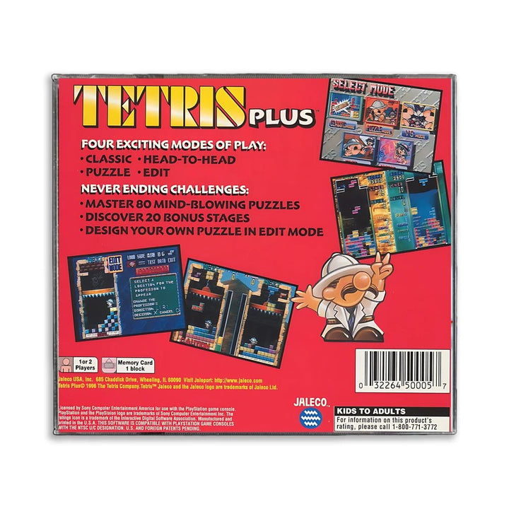 Tetris Plus - Jeu PS1 (Retro Fam)