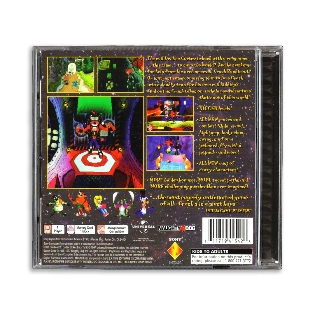 Crash Bandicoot 2: Cortex Strikes Back - PS1