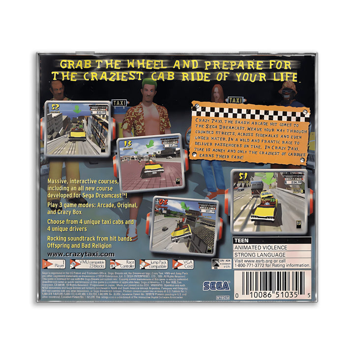 Crazy Taxi - Dreamcast Game