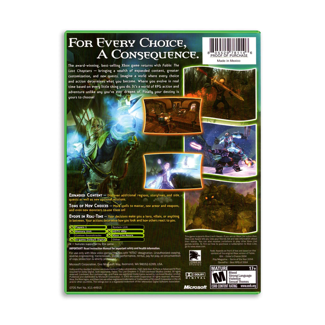 Fable – Xbox Game