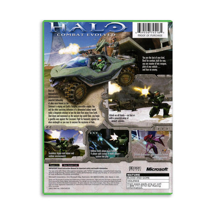 Halo: Combat Evolved - Xbox Game