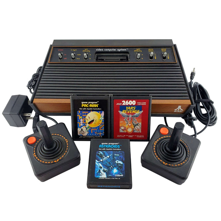 Atari 2600 Bundle: Pac-Man, Asteroids & Yars' Revenge