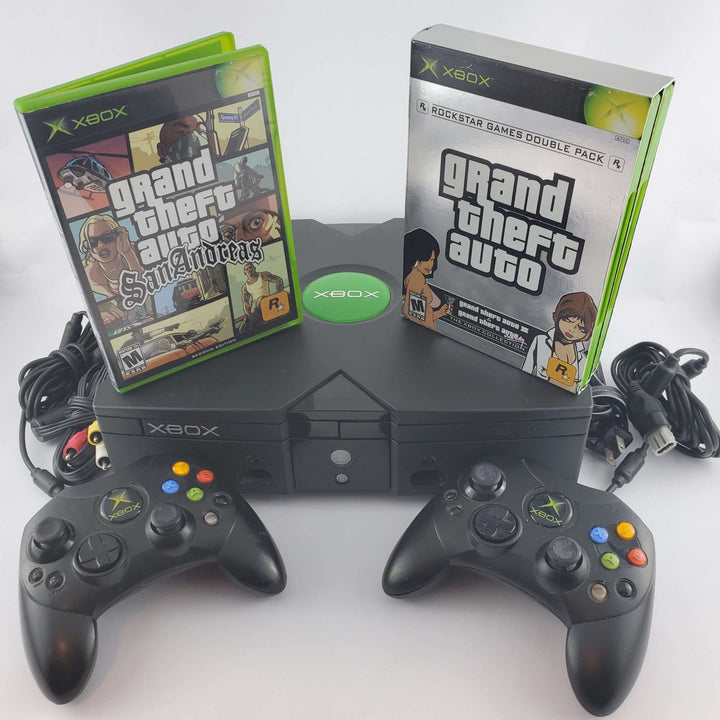 Original Xbox Console Grand Theft Auto Bundle
