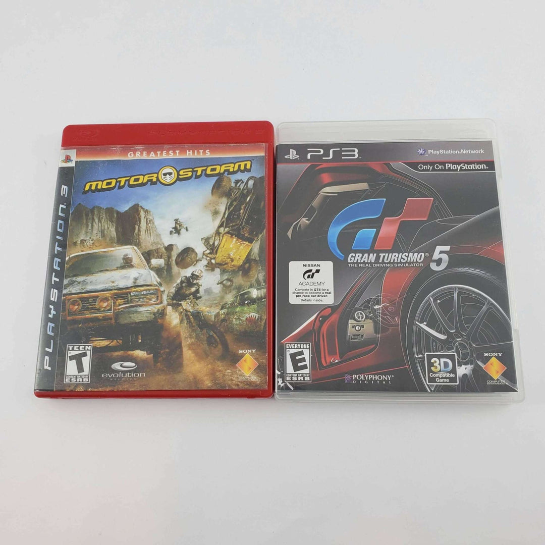 Playstation 3 (PS3) Console Bundle: Motorstorm & Gran Turismo 5