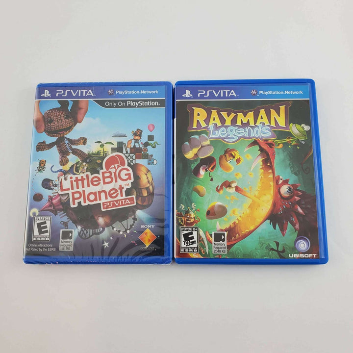 PS Vita Console Bundle: Little Big Planet & Rayman Legends | Retrolio Games