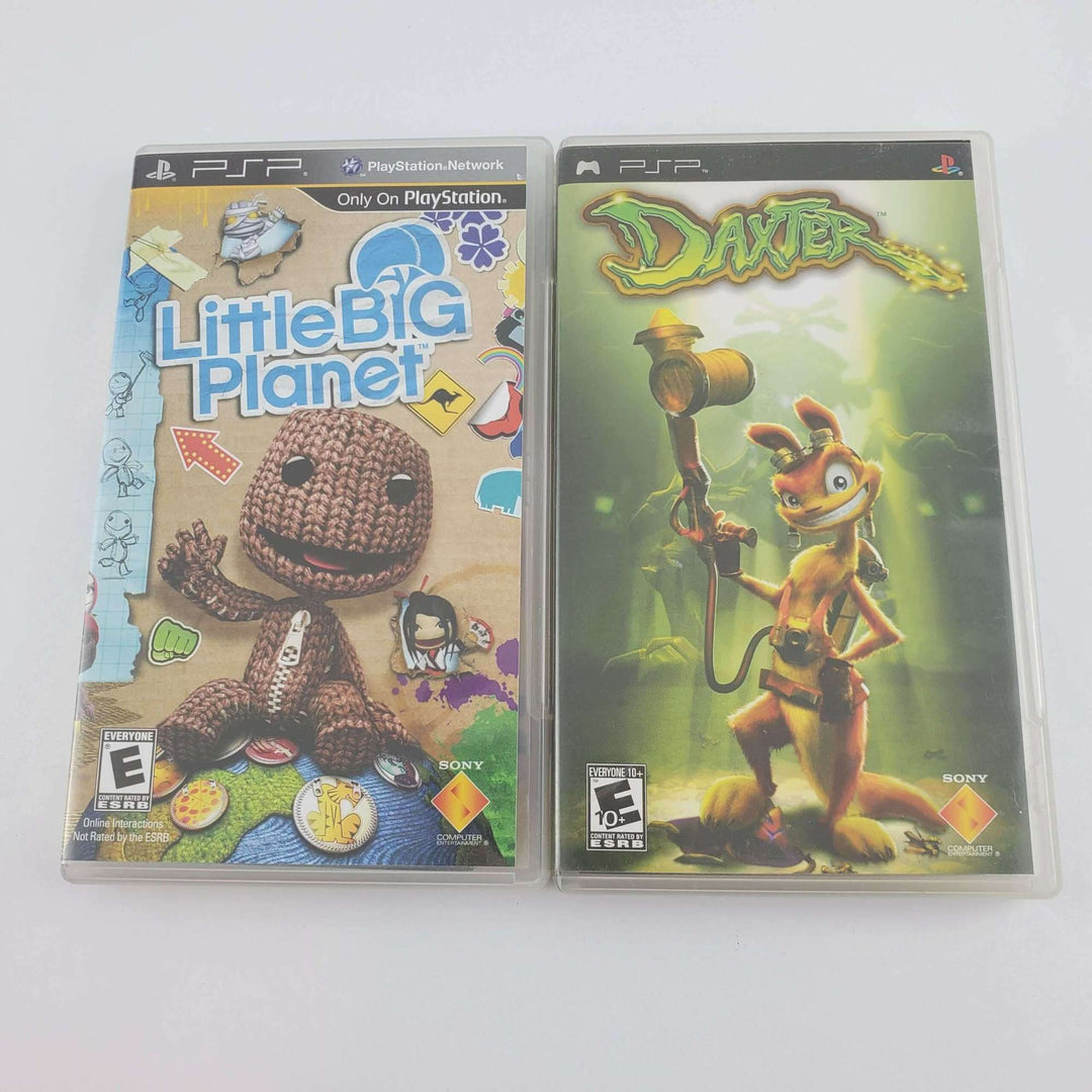 PSP Console Bundle: Daxter & Little Big Planet | Retrolio Games