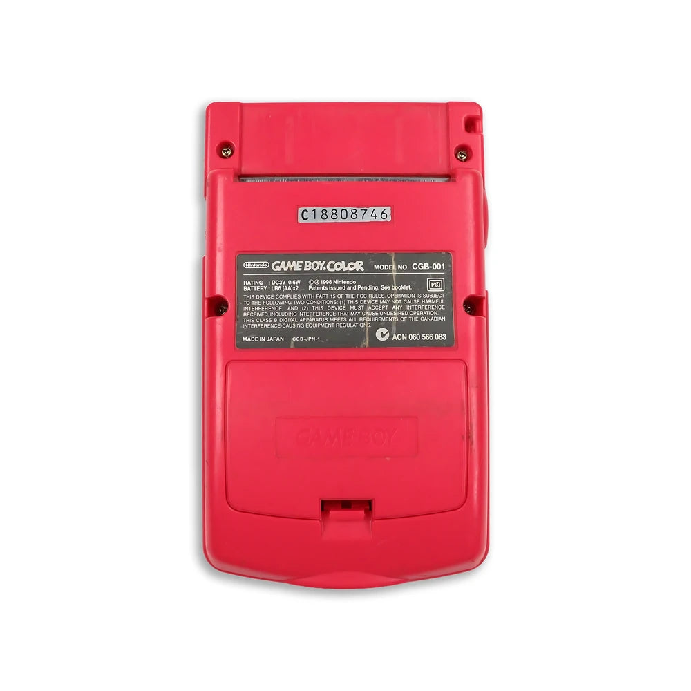 Nintendo GameBoy Color Console