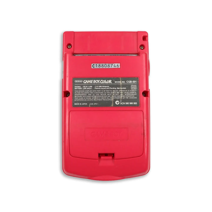 Nintendo GameBoy Color Console