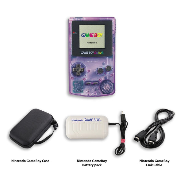 Nintendo Gameboy Color Console: Pokémon Gold - Clear Purple - Image 2