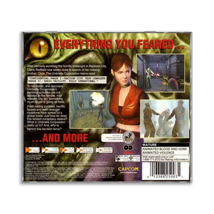 Resident Evil – Code: Veronica - Dreamcast Game