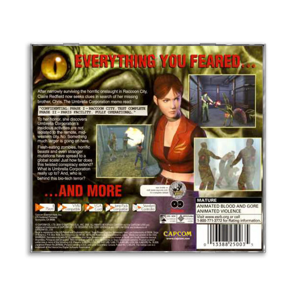 Resident Evil – Code: Veronica - Dreamcast Game - Image 2