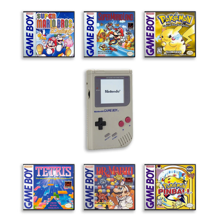 Nintendo Gameboy Color Console: Tetris & Dr Mario