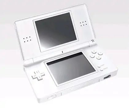 Nintendo DS Lite Console Bundle: Animal Crossing - White (Retro Fam)