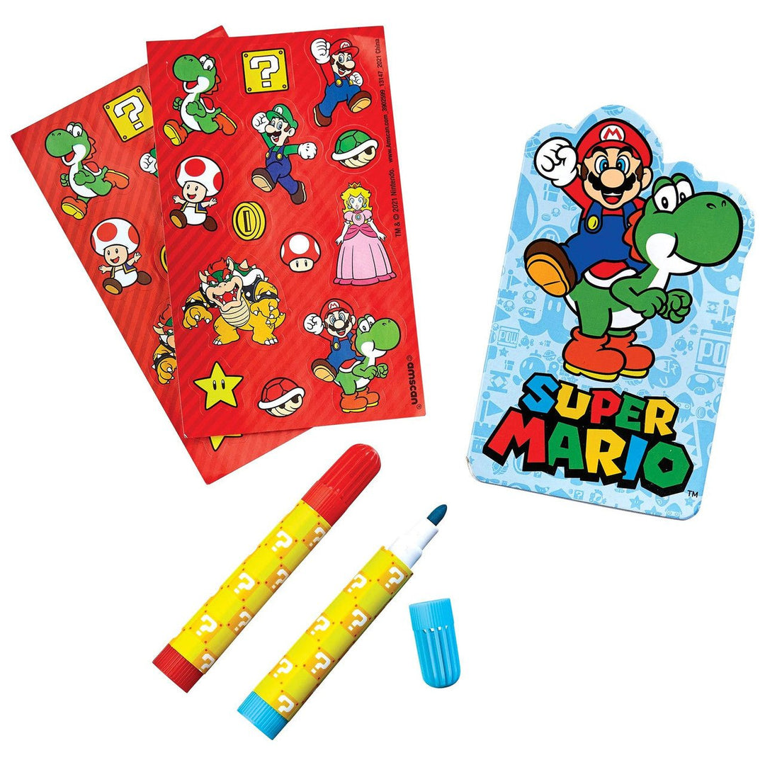 Artículos de fiesta: Super Mario Brothers - Set de papelería (Retro Fam)