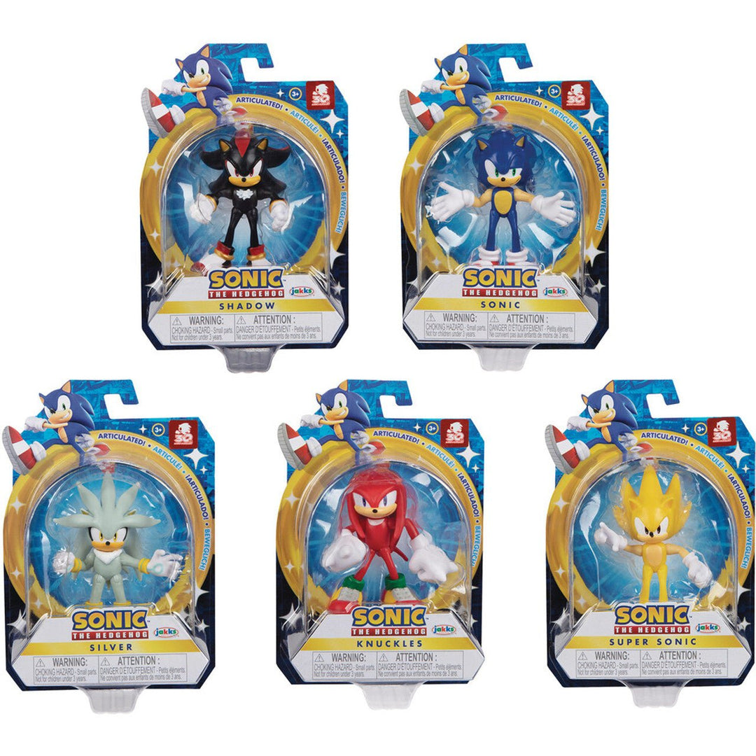 Sonic: 2.5" Figures Wave 4 - Assorted (12) (Retro Fam)