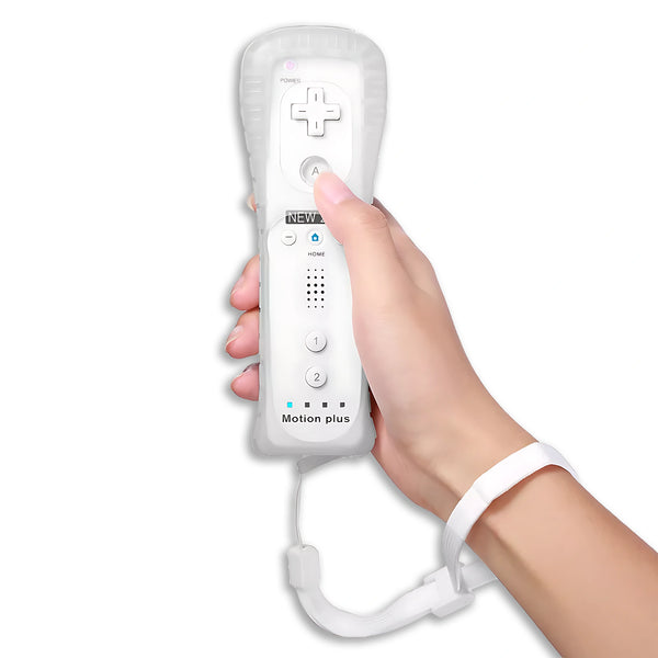 White Wii 3 Controller (Remote) with Strap – Third-Party - Image 3