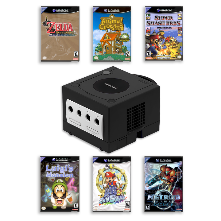 Pack Aventure GameCube – Zelda Wind Waker et Twilight Princess – 1 manette