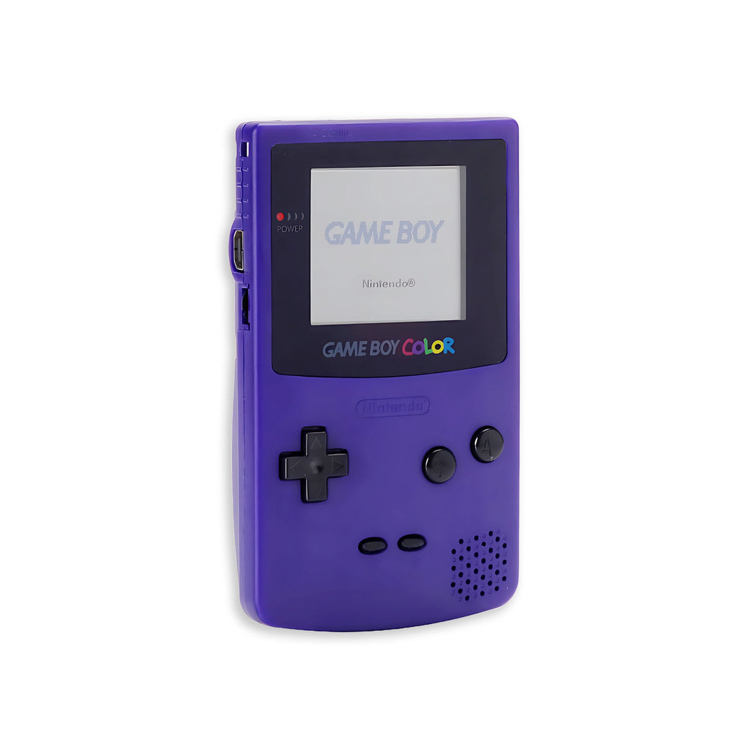 Nintendo Gameboy Color Console: Tetris & Dr Mario - Purple