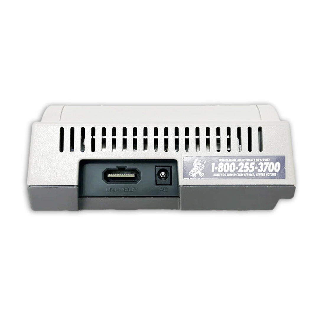 Top Loader NES Console Back Side
