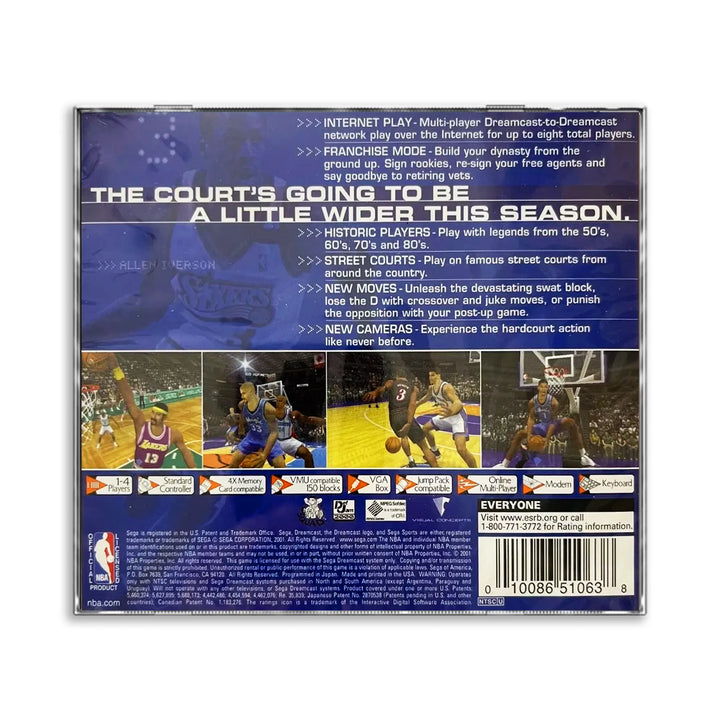 NBA 2K1 - Dreamcast