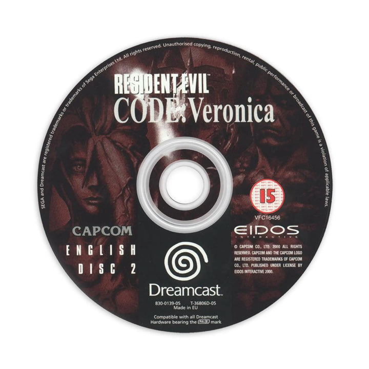 Resident Evil – Code: Veronica - Dreamcast Game