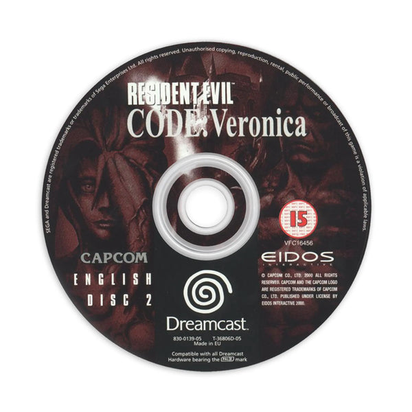 Resident Evil – Code: Veronica - Dreamcast Game - Image 3
