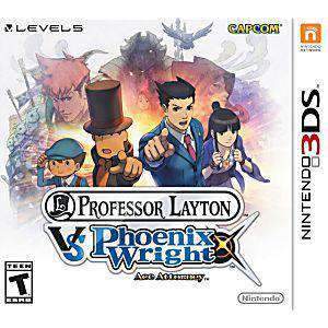 Professor Layton vs. Phoenix Wright Ace Attorney - 3DS Game