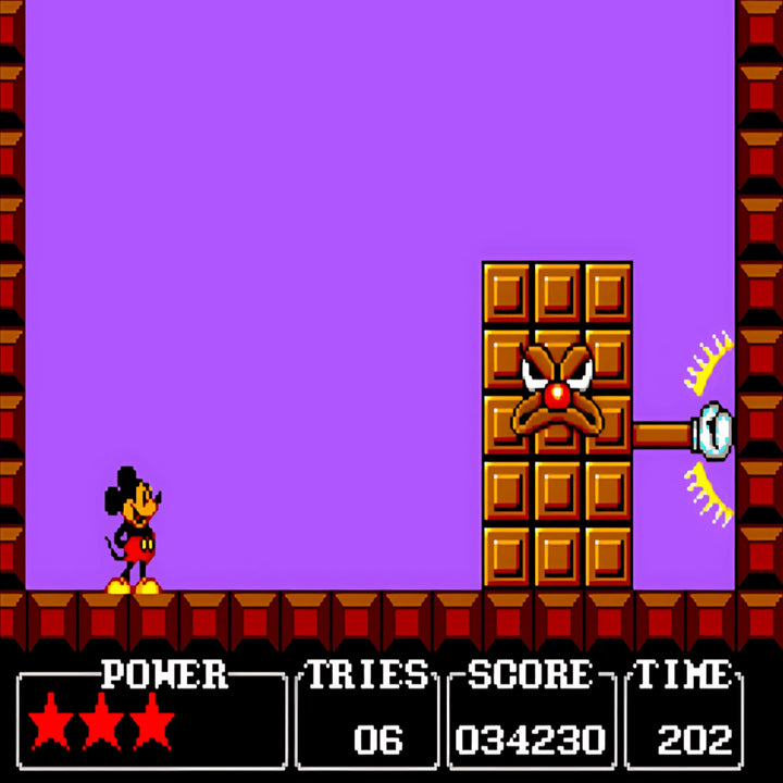 Castle of Illusion Starring Mickey Mouse – Game Gear Game