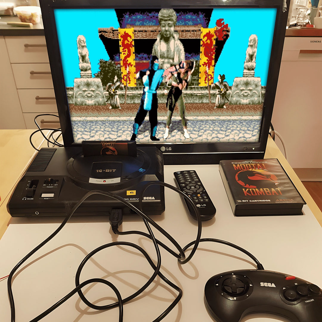 2 Sega Genesis Controller 3 Button (Official)