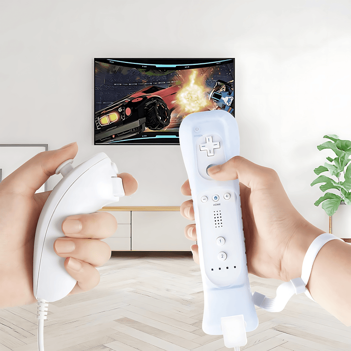 Paquete de joyas ocultas de Nintendo Wii – Zack & Wiki & MadWorld – 2 mandos, 2 Nunchuks