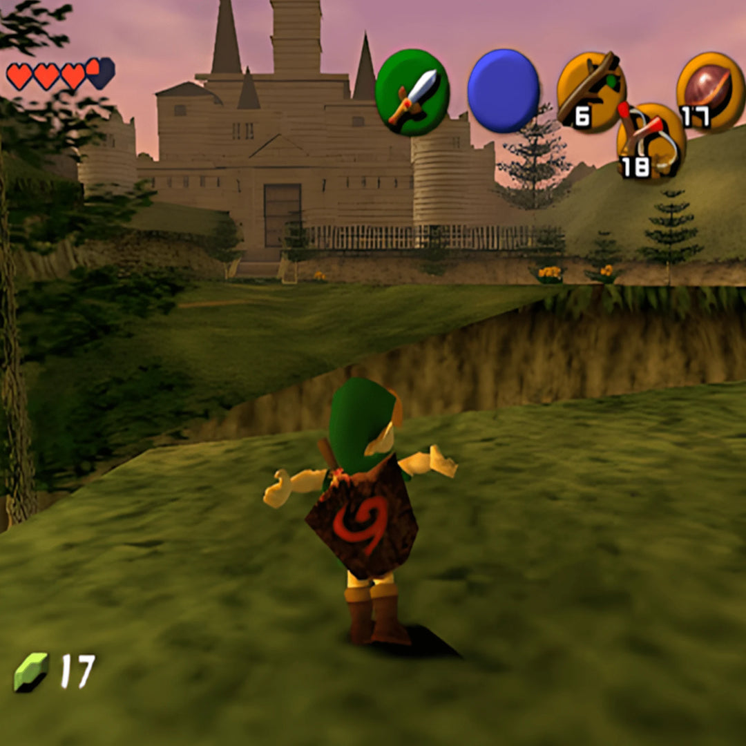 The Legend of Zelda Ocarina of Time - N64 Game