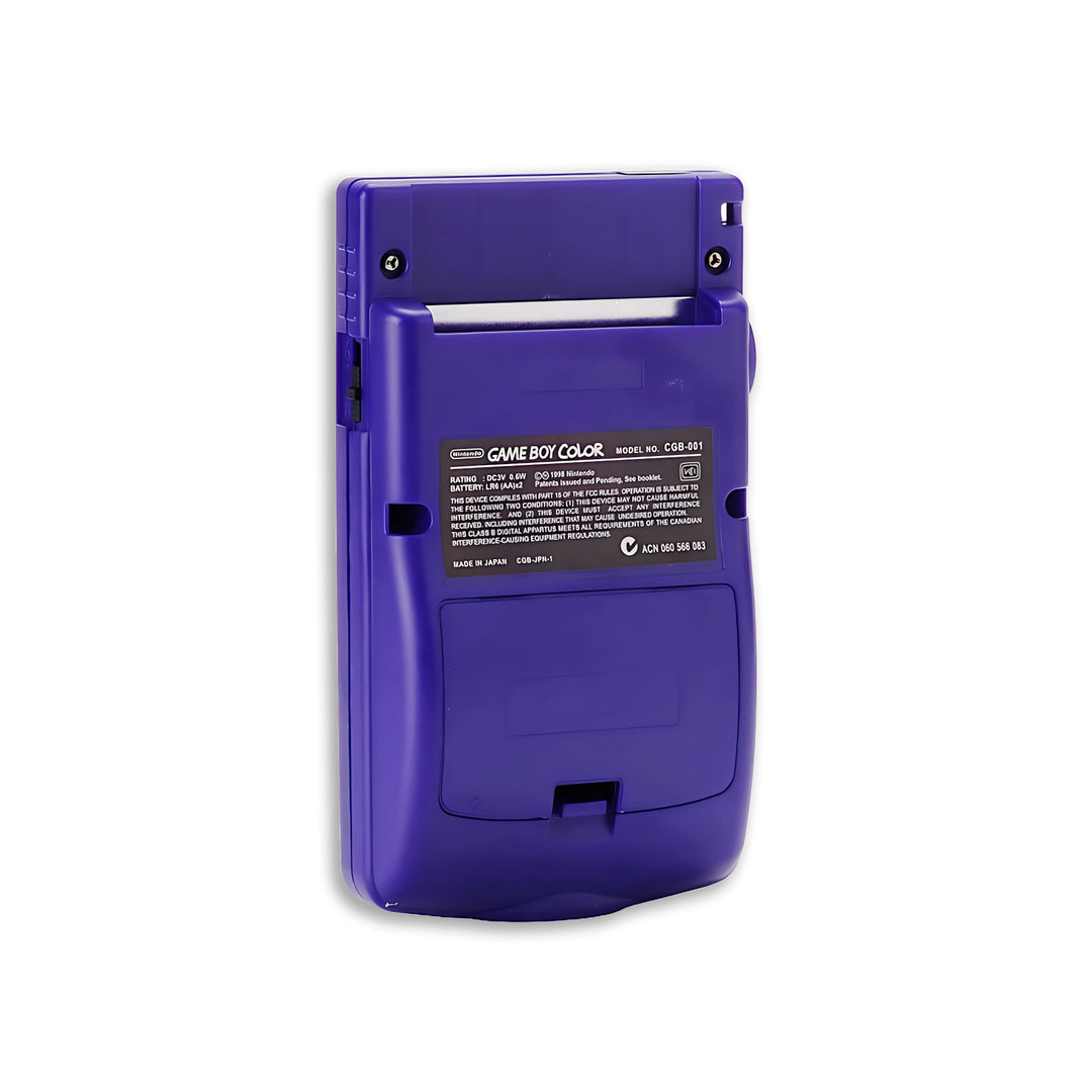 Nintendo Gameboy Color Console: Tetris & Dr Mario - Purple