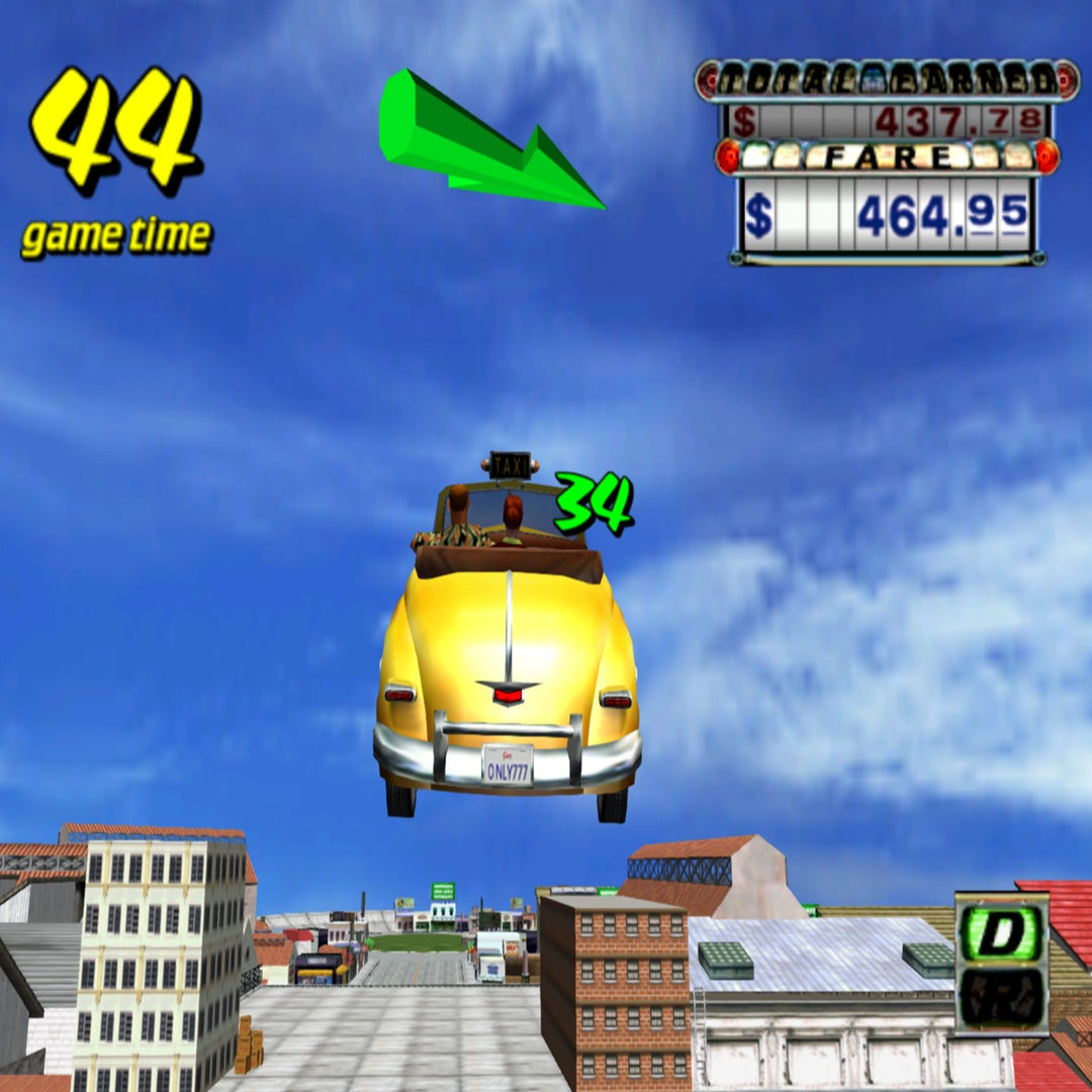 Crazy Taxi - Dreamcast Game