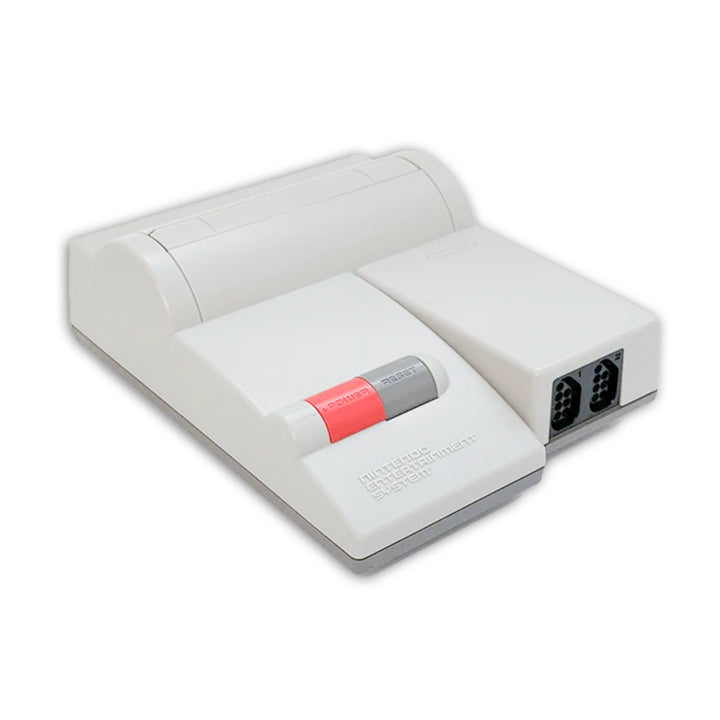 Top Loader NES Console Top View with Side Angle
