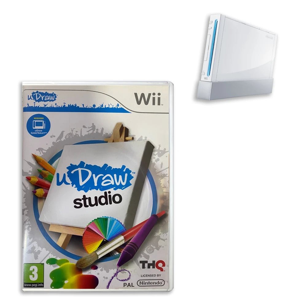 uDraw Gametablet w/uDraw Studio: Instant Artist - Wii Game (Retro Fam)