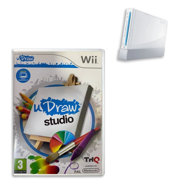 uDraw Gametablet w/uDraw Studio: Instant Artist - Wii Game (Retro Fam)