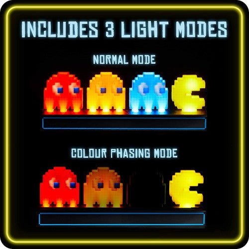 Icono de luz - Pac-Man (Retro Fam)