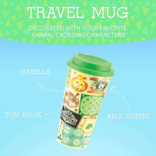 Travel Mug Animal Crossing (Retro Fam)