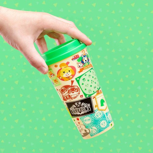Travel Mug Animal Crossing (Retro Fam)