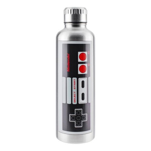 Water Bottle Metal - NES System (Retro Fam)