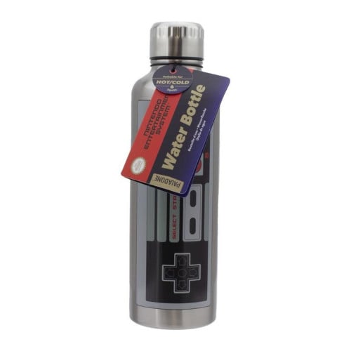 Water Bottle Metal - NES System (Retro Fam)