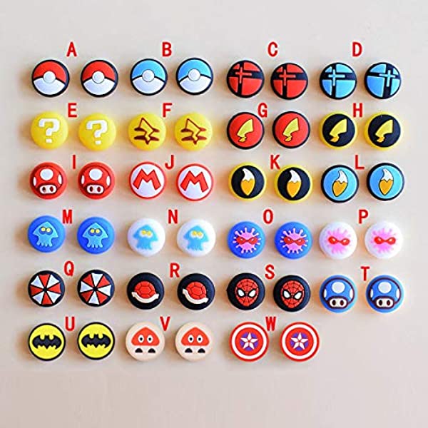 Capuchon de bouton Joy-Con tiers (Retro Fam)