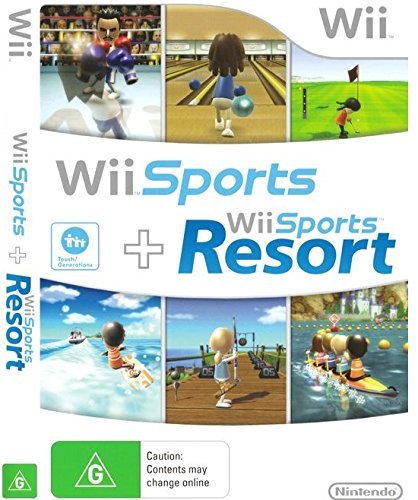 Wii Sports Resort + Wii Sports - 2 Games on 1 Disc – Wii Game