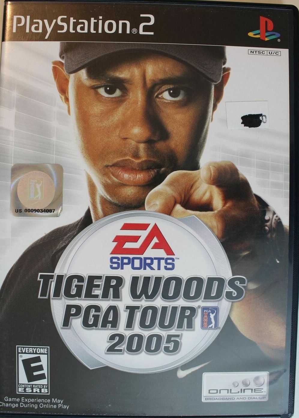 Tiger Woods PGA Tour 2005 – Jeu PS2 (Retro Fam)