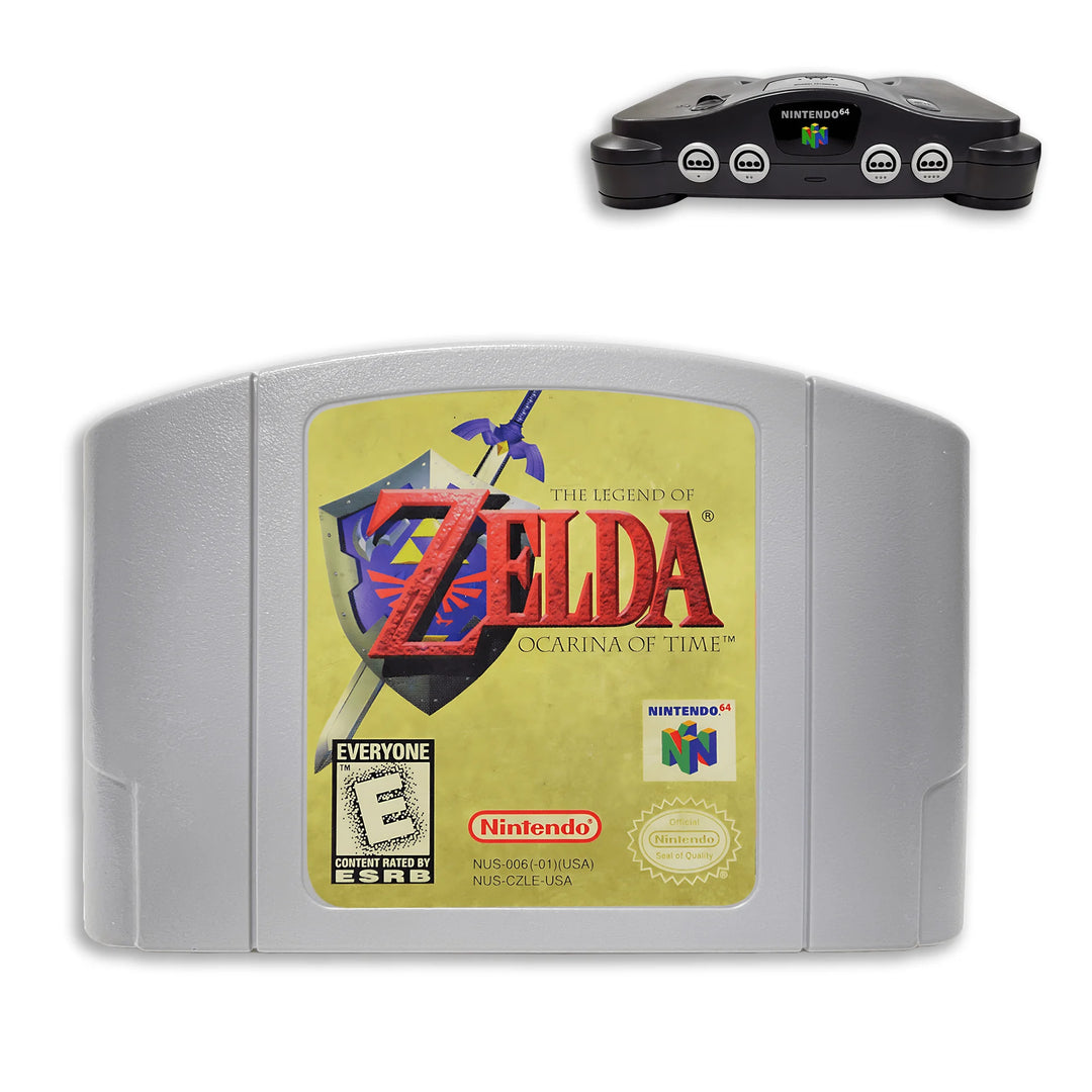The Legend of Zelda Ocarina of Time - N64 Game