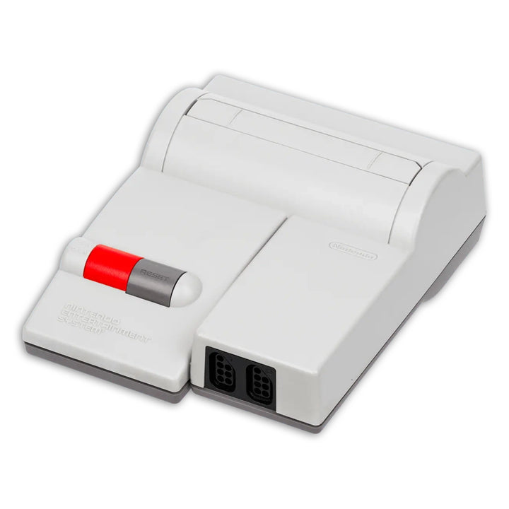 Top Loader NES Console Top View with Front Side
