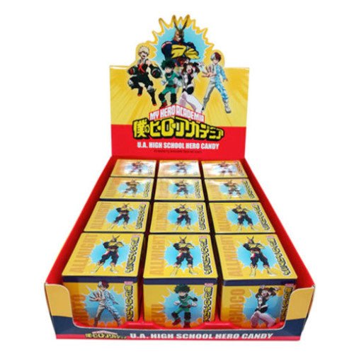 My Hero Academia: Hero Candy Sours - Display (12) (Retro Fam)