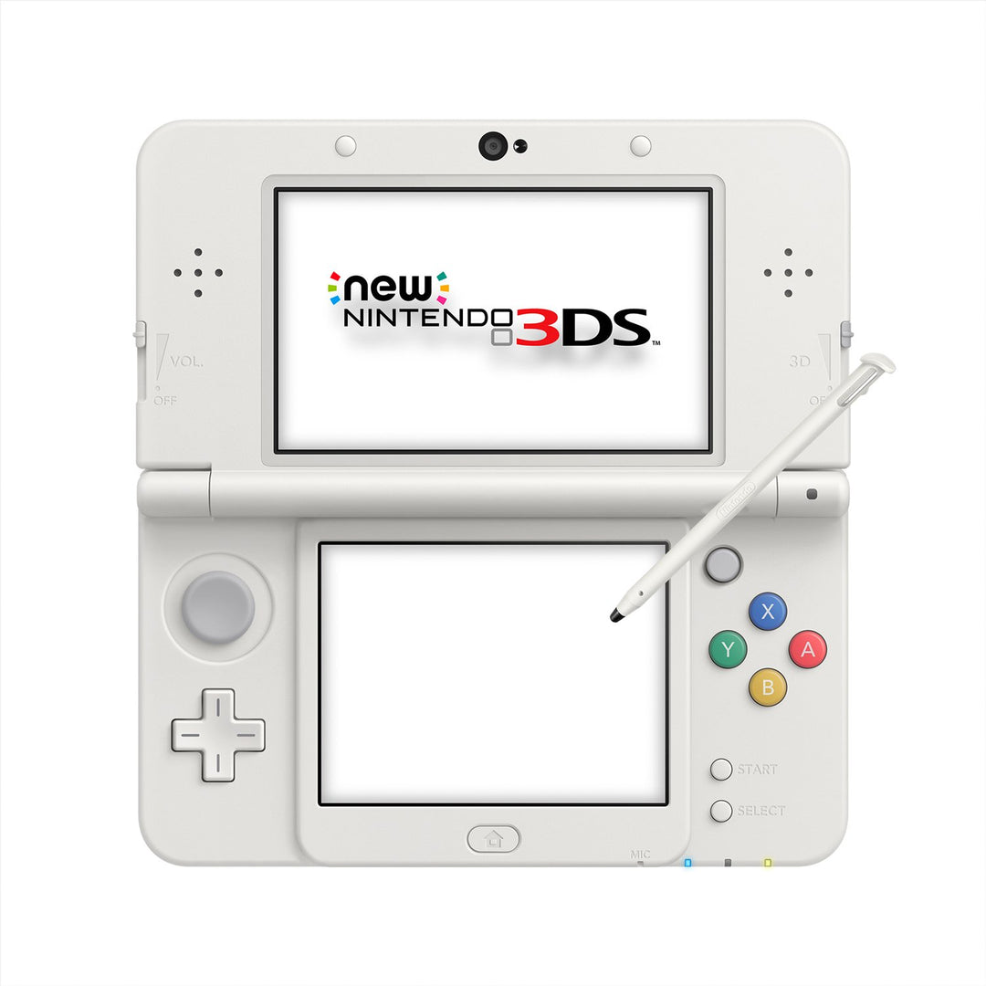 Nintendo New 3DS Console (Refurbished) - White (Retro Fam)