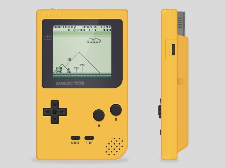 Nintendo Gameboy Pocket Console