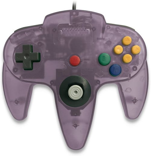N64 Controller Clear Atomic Purple (Retro Fam) - Image 2
